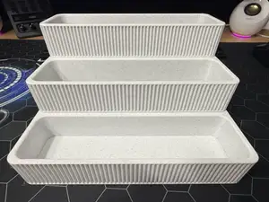 Japandi 3 Tier Cosmetics Stand