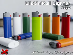 Click'n'Roll Lighter Fidget