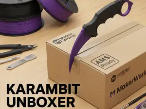 CS:GO Style Karambit – Prop & Box Cutter