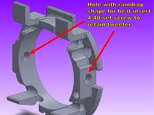 NA Miata Tweeter Bracket