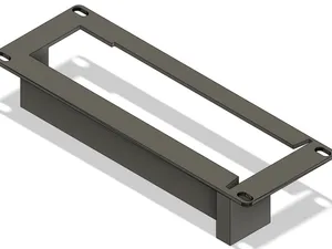 10 inch 2U rack mount for Sagemcom F@st 3686AC