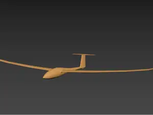 1-Meter Wingspan Glider