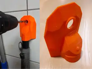 Drill Dust Collector (self-suction to the wall)