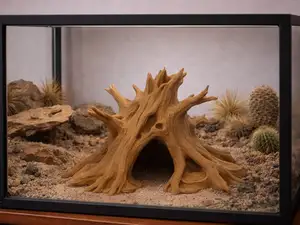 Hollow Root Stump Hide – Forest Heart Shelter