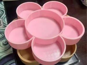 Petal storage box/梅花收纳盘/可堆叠
