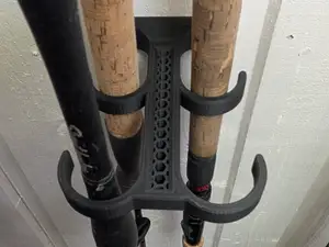 Fishing Rod Ceiling Hanger for 4 rods -Very sturdy