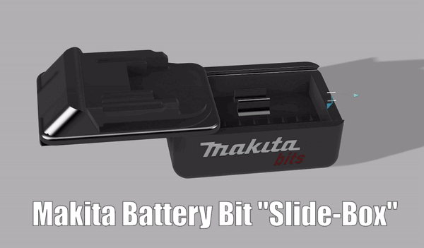 Makita Battery Bit "Slide-Box"