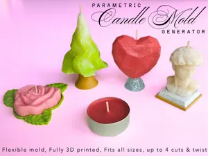 Parametric Candle Mold generator