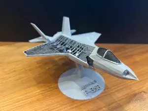 Realistic F-35B with open side