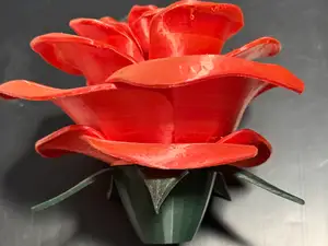 high detail rose for brick posts