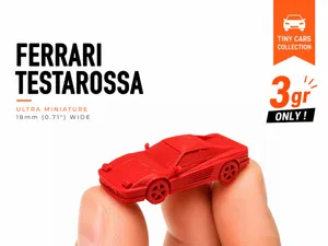 Tiny Ferrari Testarossa - Mini Cars Series