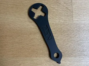 Fork air valve cap key