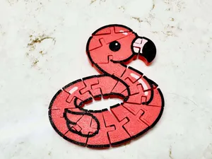 flamingo flexi toy
