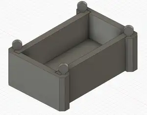 Parametric Silicone Mould Frame Template