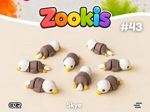Zookis - Skye (bald eagle) #43