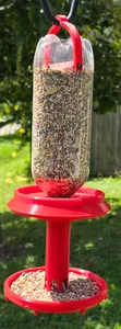 BOTTLE FED BIRD FEEDER
