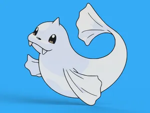 Dewgong Wall Art