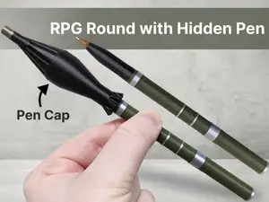 RPG Round Pen | Hidden Pen with Removable Cap