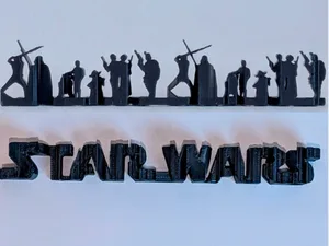 Star Wars Dual Angle Sculpture