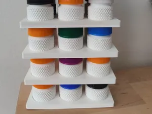 Stackable Stand for PET Cap Container