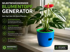 Selbstbewässernder Blumentopf Generator
