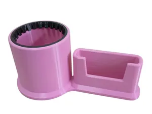 Can and phone holder for supboard
