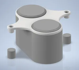 Clean look PTFE support for AMS lite Top Mount A1