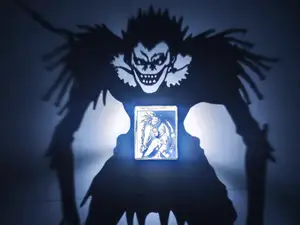 死亡笔记 死神琉克 Ryuk 剪影灯 投影灯 可充电 可电池盒
