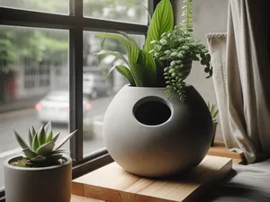 Stylish Self Watering Plant Pot