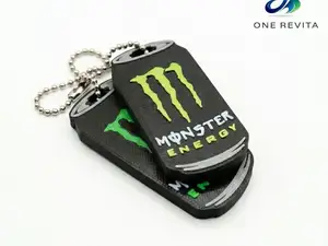 Portachiavi apri linguette lattine Monster Energy
