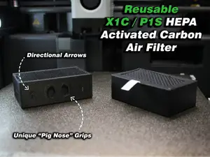 X1C / P1S Activated Carbon / HEPA Air Filter 