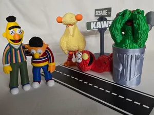 Bert & Ernie Sesame Street Kaws