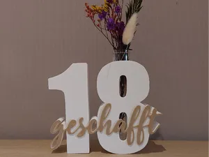 Geburtstag Deko und Geldgeschenk-Halter