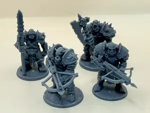 Orc Warband: Crossbows, Axe & Spear - 32mm