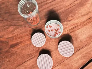 Dosendeckel Schiffchen Eckige Steine