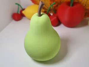 Poire Déco – Fraîcheur Imprimée en 3D