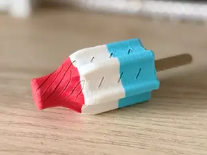 Stubby Rocket Pop Passthrough Fidget