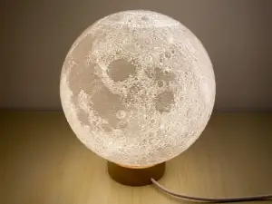 简约经济型月球灯
