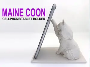 Maine Coon Cat Cellphone/Tablet Holder