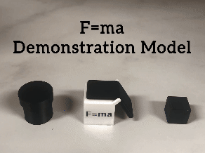 F=ma Demonstration Model