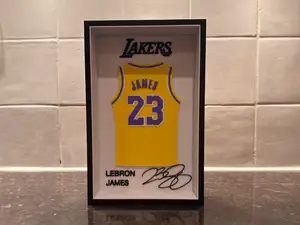 LeBron James - LA Lakers - Jersey Frame