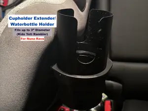Cupholder Extender/Adapter for Nuna Rava
