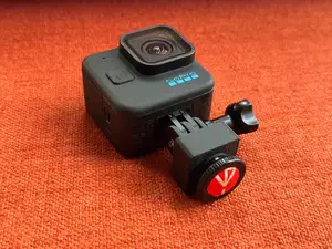 GoPro Mount for tripod with 1/4-20 thread.
