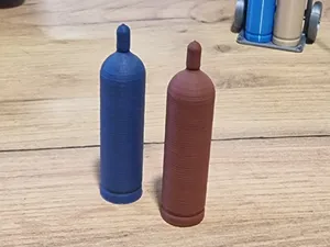 Gasflasche 20l in 1:14 mit Kappe