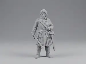 Scottish Highland Warrior Figurine - Outlander
