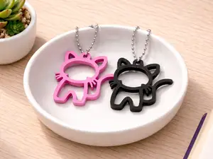 Cute Cat Keychain