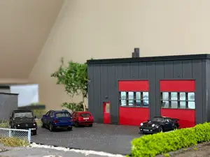 Garage /Workshop /Fire Station /Warehouse H0 1:87