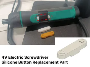 Electric Screwdriver Button Replacement Part