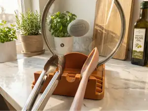 Utensil and lid rest