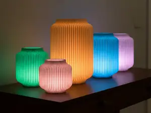 Designer Vase & Ambient Light Collection